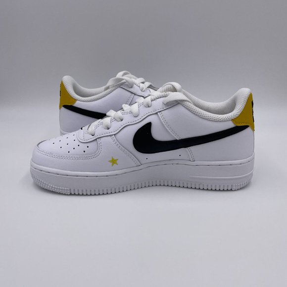 Nike Air Force 1 LV8 White / Black Womens Shoes - Picture 2 of 8